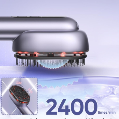 titre Peigne électrique pour massage du cuir chevelu - Maison Adna La Signature Beauté du Futur L’essence de la beauté par Maison Adna peigne électrique pour massage du cuir chevelu image variant maison adna