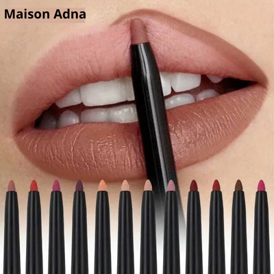 crayon à lèvres mat imperméable image descriptive bloc 2 maison adna beaute