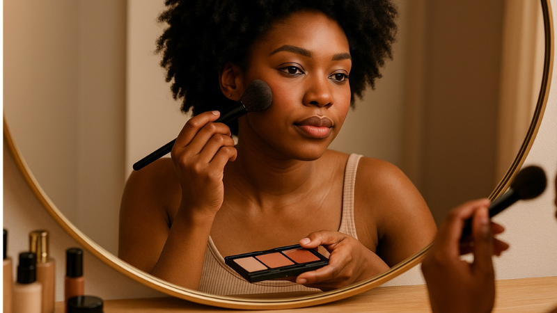 première image de l'article de blog quels sont les indispensables pour se maquiller maison adna beauté