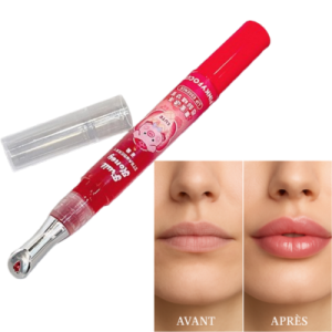 huille à lèvres repulpante fraise #04 image principale maison adna beauté